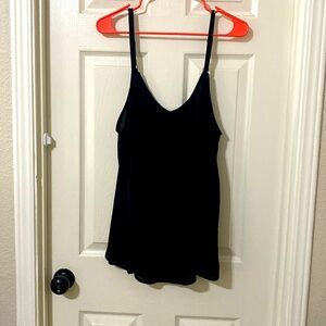 Torrid Tank Top/Blouse Black with Sparkles Size 1